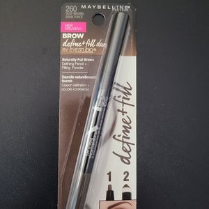 Maybelline Brow Define & Fill Duo - Deep Brown